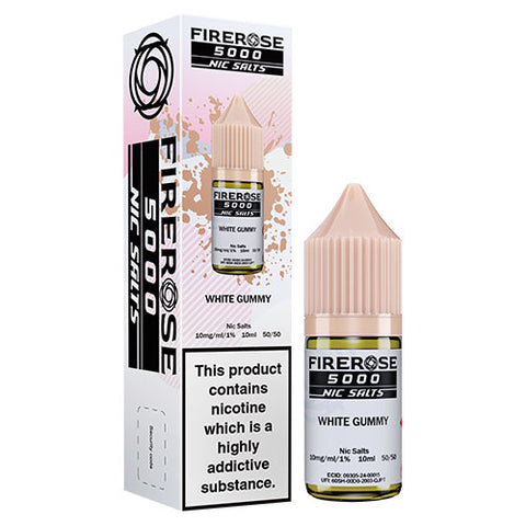 White Gummy - Firerose 5000 Nic Salts