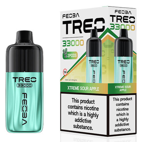 Xtreme Sour Apple - Feoba Treo 33000