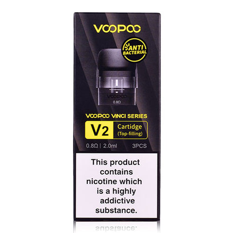 Voopoo Vinci Series Pod/Cartridge - Pod 2ml - Pod & Coil (3 Pack)
