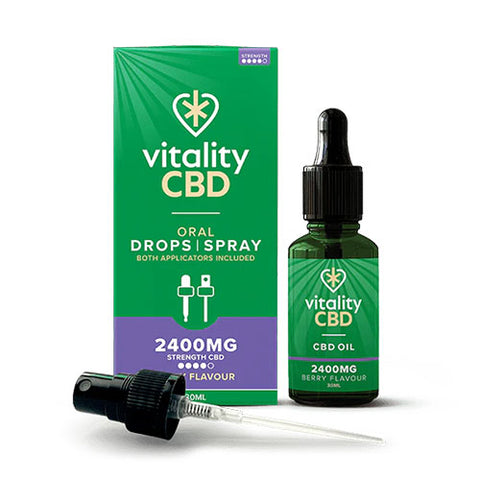 Berry - CBD Oil 30ml - Drops & Spray - Vitality CBD