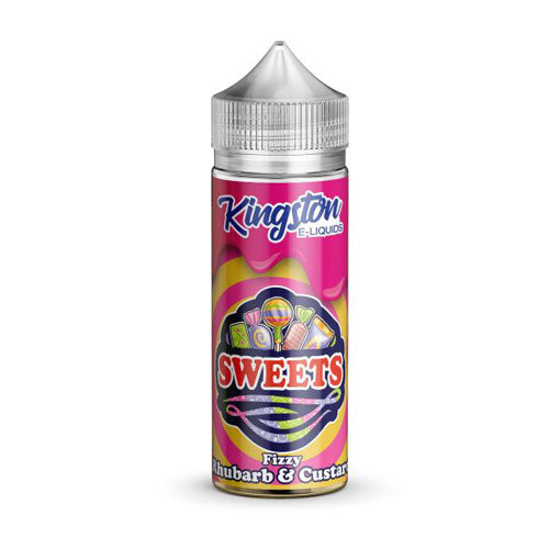 Fizzy Rhubarb & Custard - Kingston Sweets - CRAM Vape - Scunthorpe Vape Store and Doncaster Vape Store