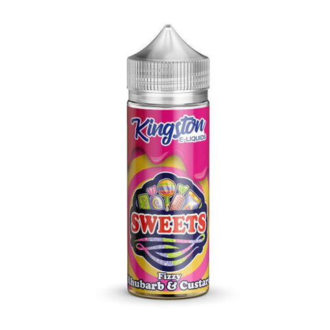 Fizzy Rhubarb & Custard - Kingston Sweets - CRAM Vape - Scunthorpe Vape Store and Doncaster Vape Store