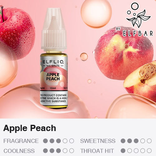 Apple Peach - ELFLIQ Nic Salts