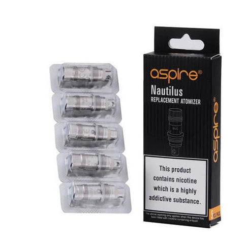 Aspire Nautilus Coils - CRAM Vape - Scunthorpe Vape Store and Doncaster Vape Store