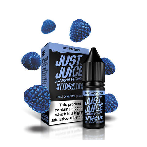 Blue Raspberry - Just Juice Salts - CRAM Vape - Scunthorpe Vape Store and Doncaster Vape Store