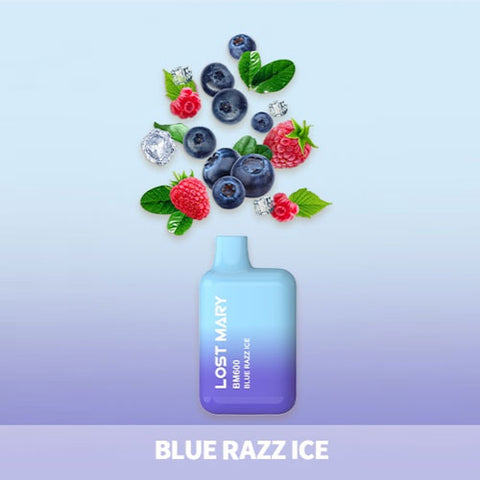 Blue Razz Ice - 20mg - Lost Mary BM600