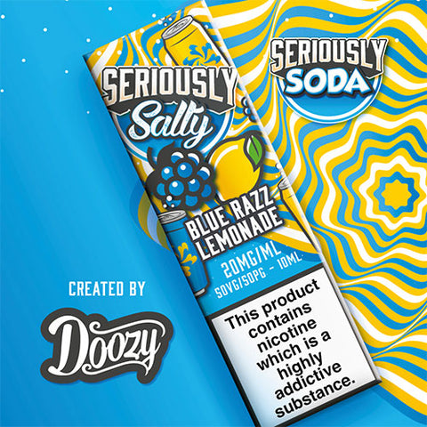 Blue Razz Lemonade - Soda - Seriously Salty