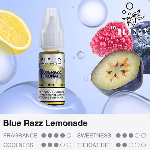 Blue Razz Lemonade - ELFLIQ Nic Salts