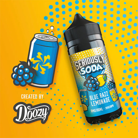 Blue Razz Lemonade - Seriously Soda