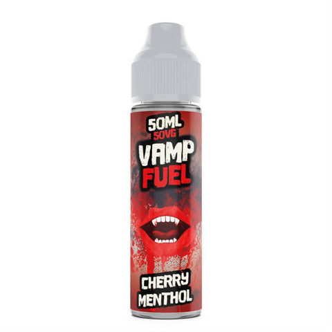 Cherry Menthol - Vamp Fuel - CRAM Vape - Scunthorpe Vape Store and Doncaster Vape Store