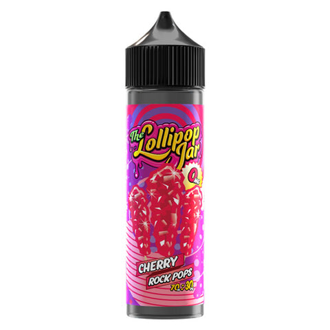 Cherry Rock Pops - The Lollipop Jar