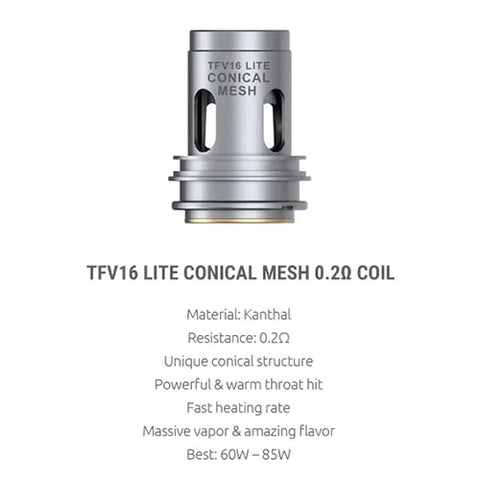 SMOK TFV16 Lite Coils - CRAM Vape - Scunthorpe Vape Store and Doncaster Vape Store