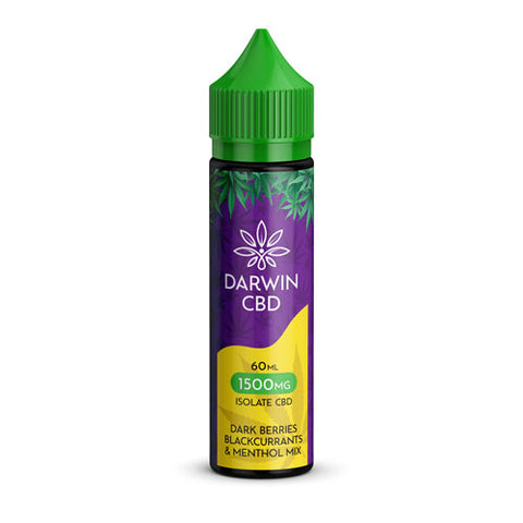 Dark Berries, Blackcurrants & Menthol  - Darwin 1500mg CBD E-Liquid