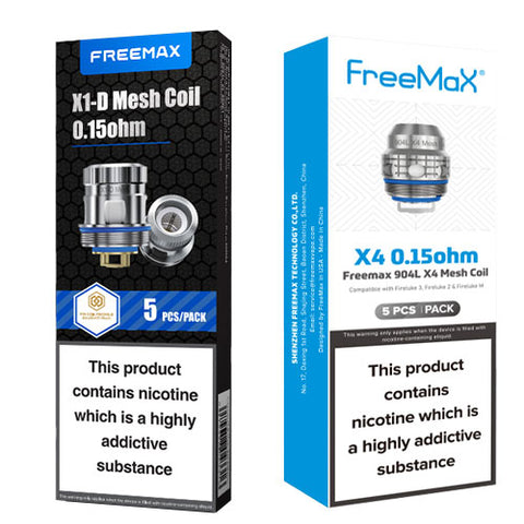 Freemax X (Fireluke 3/4) Coils