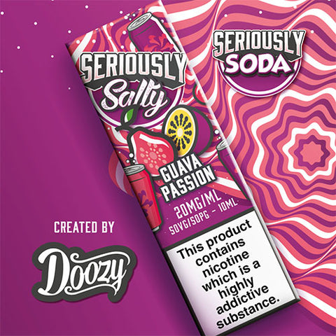Guava Passion - Soda - Seriously Salty