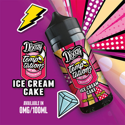 Ice Cream Cake - Doozy Temptations | CRAM Vape Ice Cream Cake - Doozy Temptations | CRAM Vape