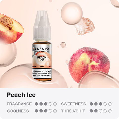 Peach Ice - ELFLIQ Nic Salts