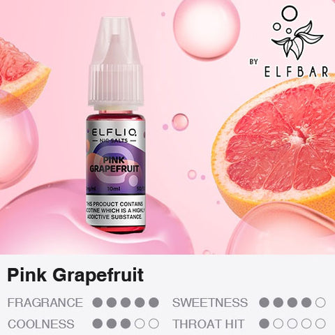 Pink Grapefruit - ELFLIQ Nic Salts