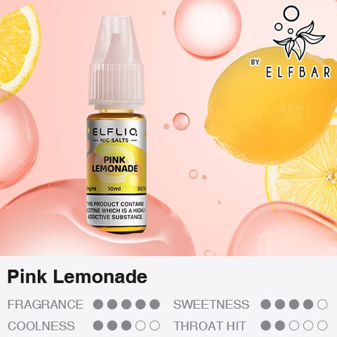 Pink Lemonade - ELFLIQ Nic Salts