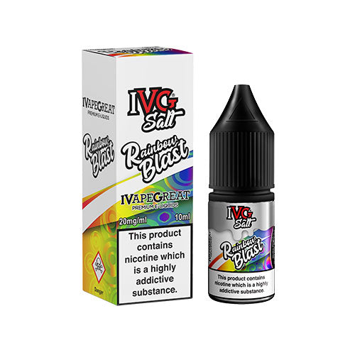 Rainbow Blast - IVG Salts - CRAM Vape - Scunthorpe Vape Store and Doncaster Vape Store