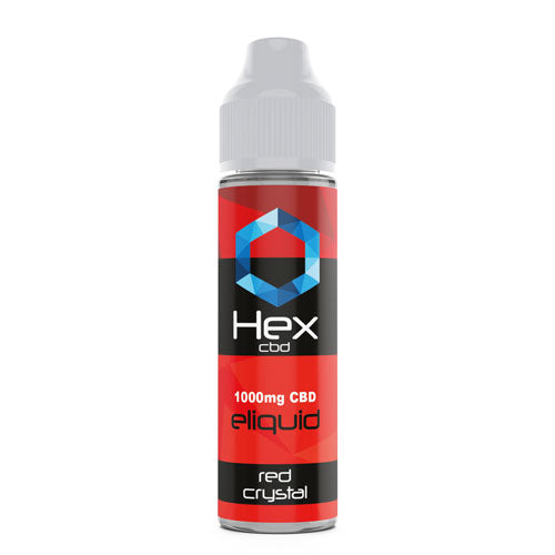 Red Crystal - Hex CBD E-Liquid - CRAM Vape - Scunthorpe Vape Store and Doncaster Vape Store