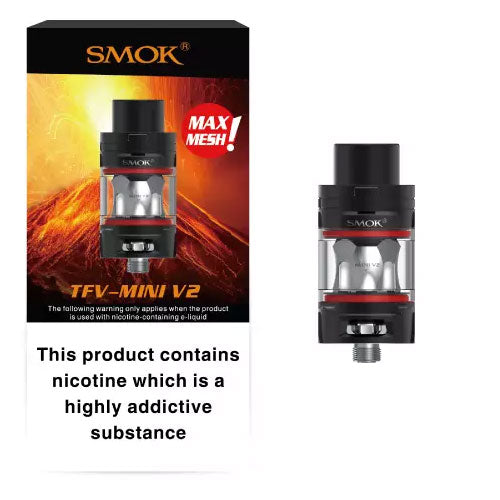 SMOK TFV-Mini V2 - Tank - CRAM Vape - Scunthorpe Vape Store and Doncaster Vape Store