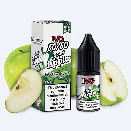 Sour Green Apple - IVG 50:50 - 10ml