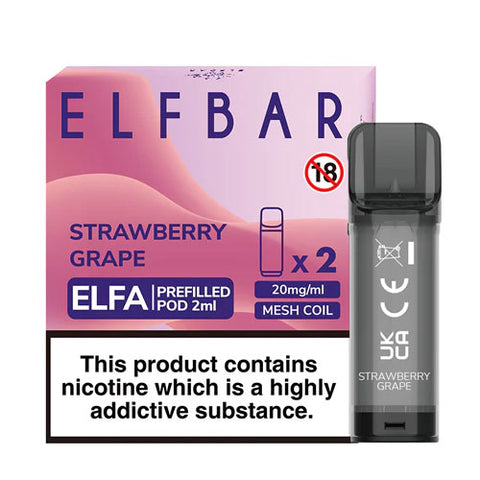 Strawberry Grape - Elfa Prefilled Pod (2 Pack)