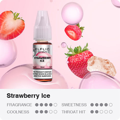 Strawberry Ice - ELFLIQ Nic Salts