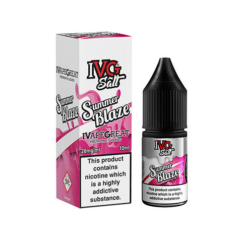 Summer Blaze - IVG Salts - CRAM Vape - Scunthorpe Vape Store and Doncaster Vape Store