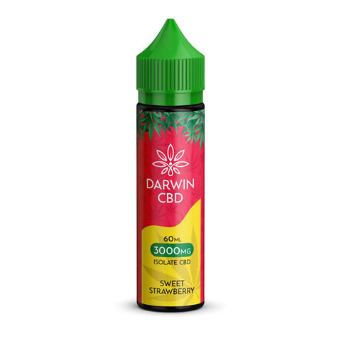 Sweet Strawberry - Darwin 3000mg CBD E-Liquid