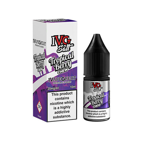 Tropical Berry Chew - IVG Salts - CRAM Vape - Scunthorpe Vape Store and Doncaster Vape Store