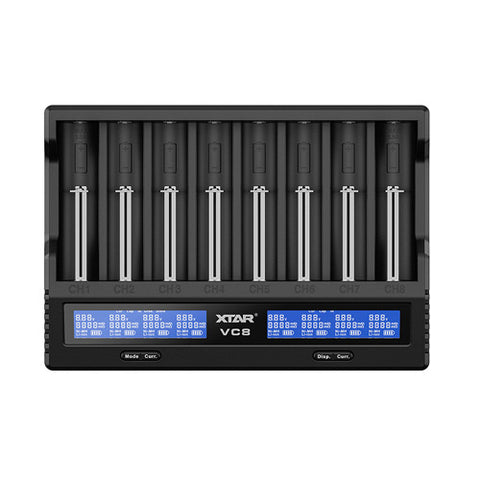 Xtar VC8 - 8 Bay Charger